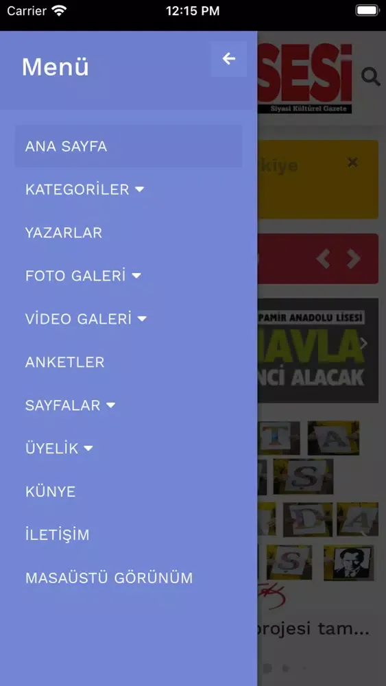 Zrzuty ekranu Bor'un Sesi