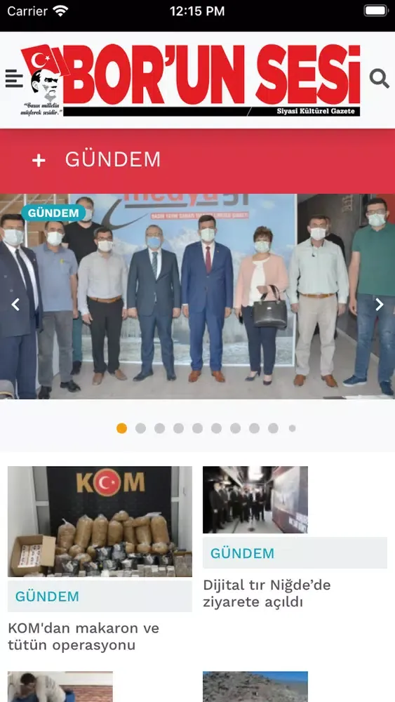 Zrzuty ekranu Bor'un Sesi