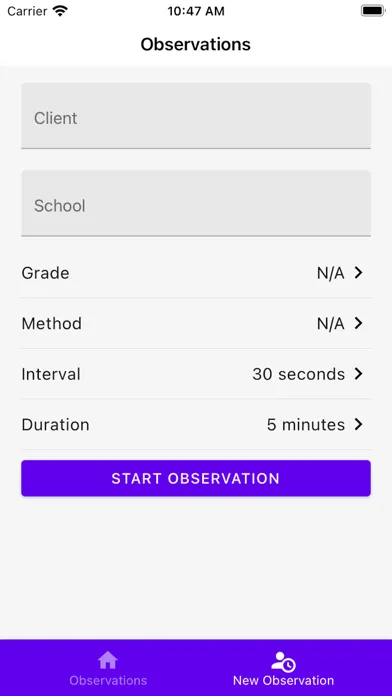 Behavior Observation: BOSS Screenshots