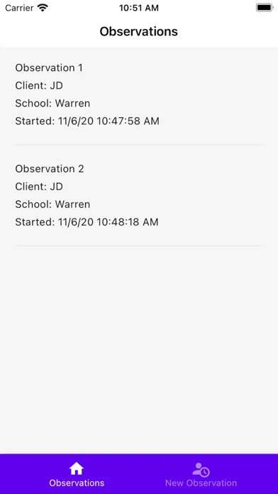 Behavior Observation: BOSS Screenshots