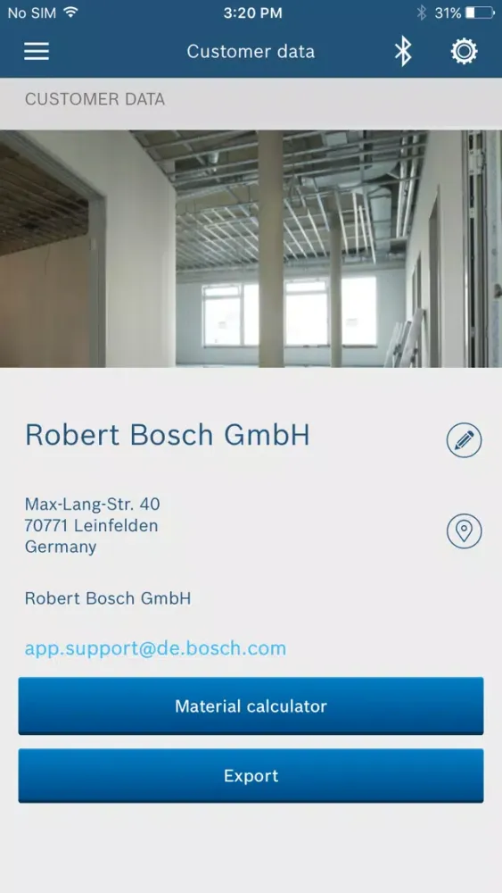Bosch MeasureOn Gen. 1 Screenshots