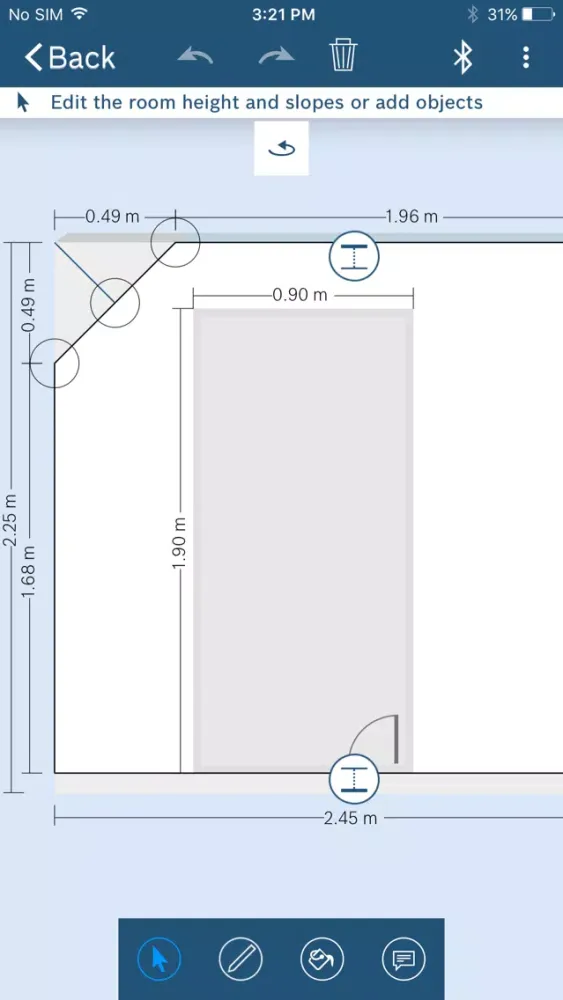 Bosch MeasureOn Gen. 1 Screenshots