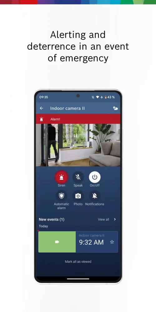 Screenshot di Bosch Smart Camera