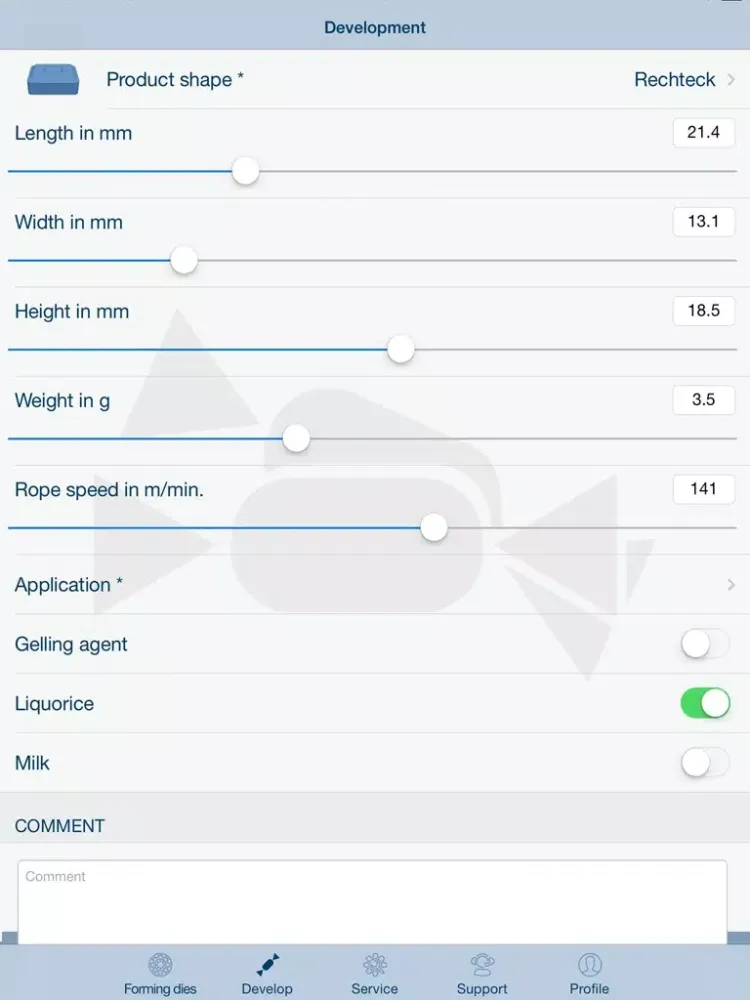 Confectionery iPad  Screenshots