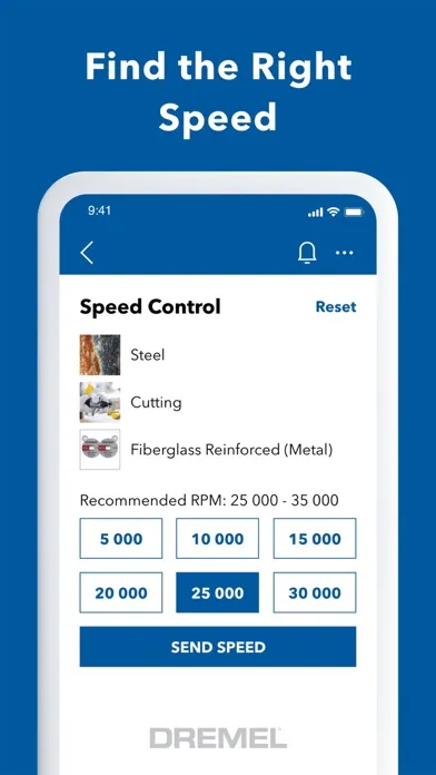 Ảnh chụp màn hình của Dremel