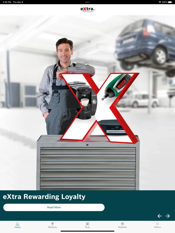 Captures d'écran de eXtra Rewarding Loyalty - AMS iPad 