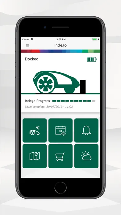 Capturas de pantalla de Bosch Smart Gardening