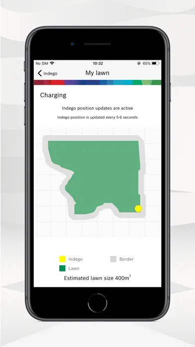 Capturas de pantalla de Bosch Smart Gardening