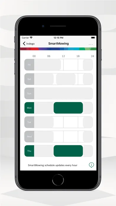 Capturas de pantalla de Bosch Smart Gardening