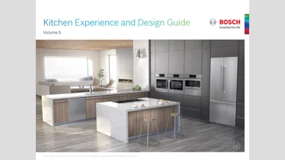Bosch Kitchen Experience and Design Guide Ekran Görüntüleri