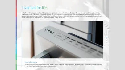 Bosch Kitchen Experience and Design Guide Ekran Görüntüleri