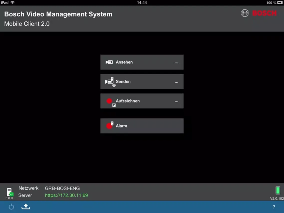 Mobile Video Client iPad  स्क्रीनशॉट