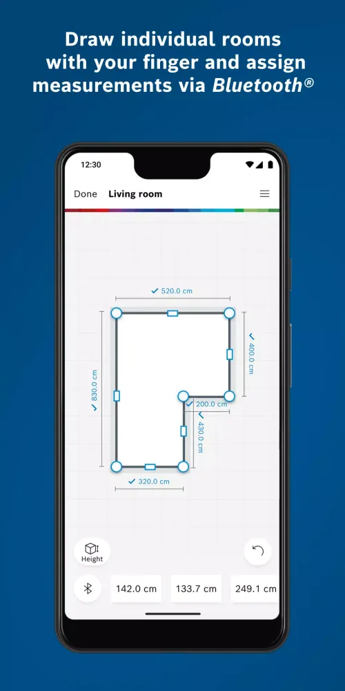 Bosch MeasureOn Screenshots