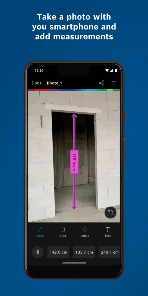 Bosch MeasureOn Screenshots