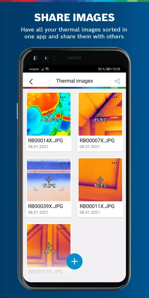 Tangkapan skrin Bosch ThermalOn