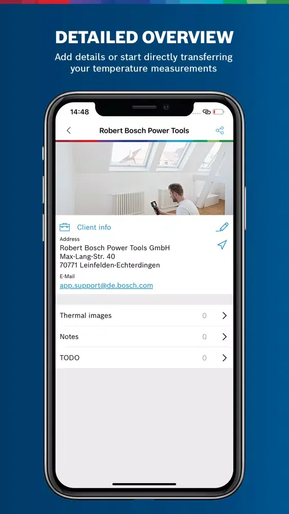 Bosch Thermal Screenshots