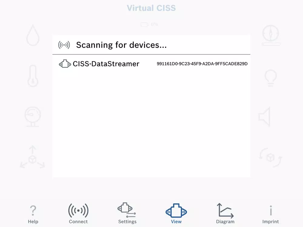 Virtual CISS iPad  スクリーンショット