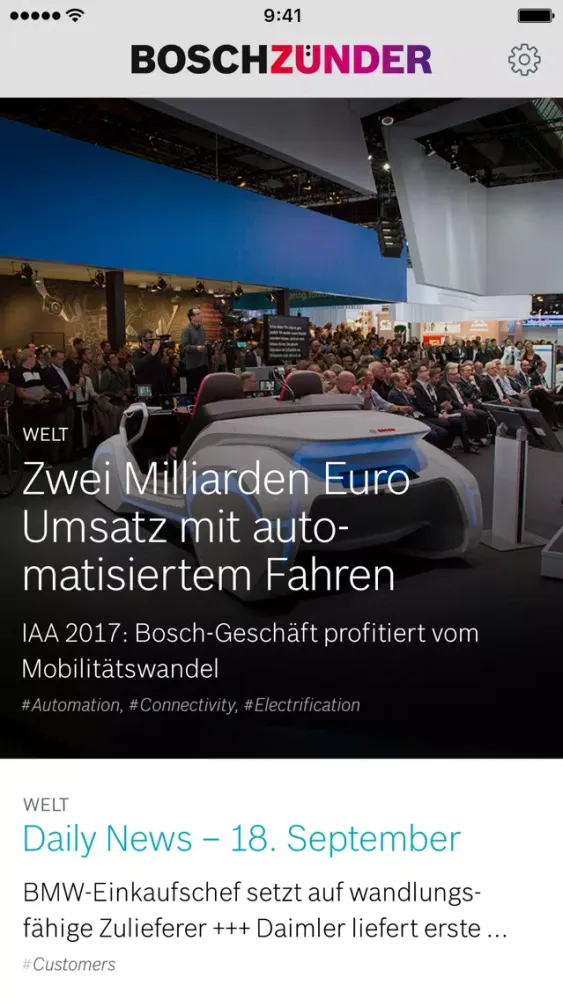 Bosch Zünder Screenshots