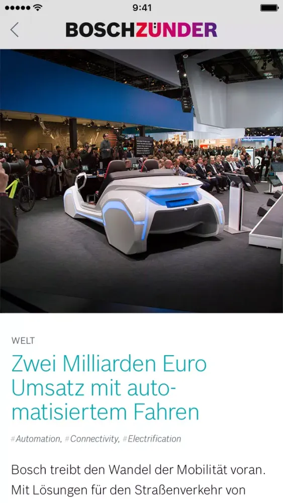 Bosch Zünder Screenshots