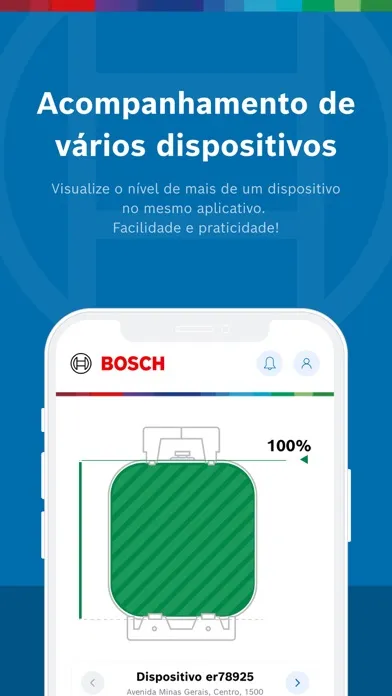 Zrzuty ekranu Bosch Fluid Energy Monitoring