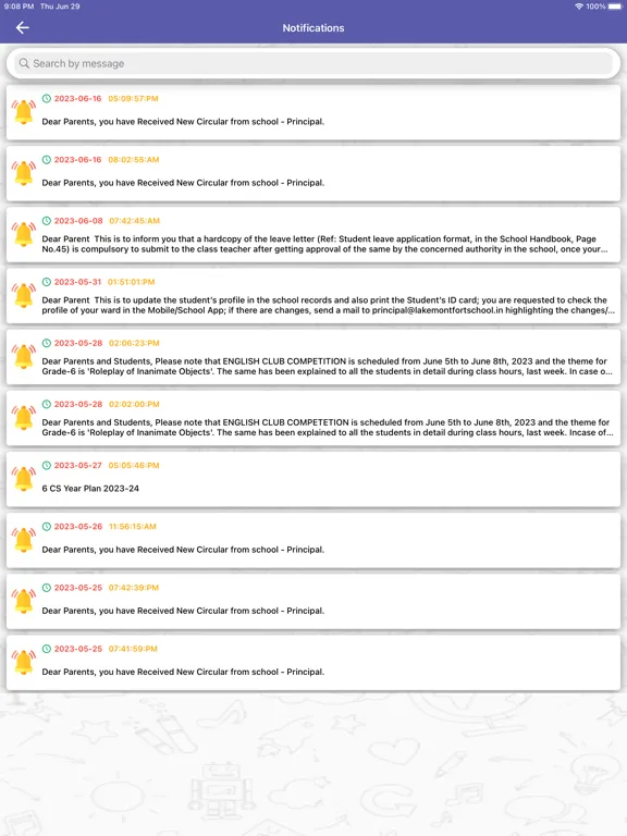 Zrzuty ekranu Don Bosco School - Nerul iPad 