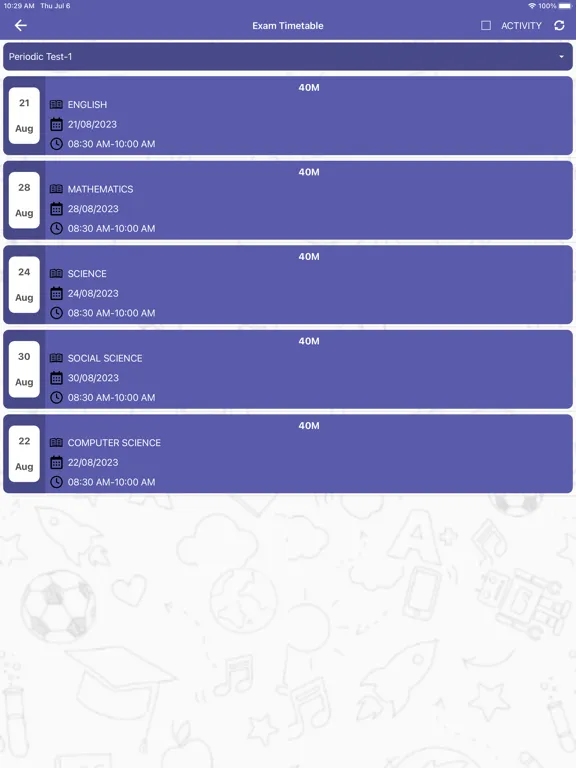 Zrzuty ekranu Don Bosco School - Nerul iPad 