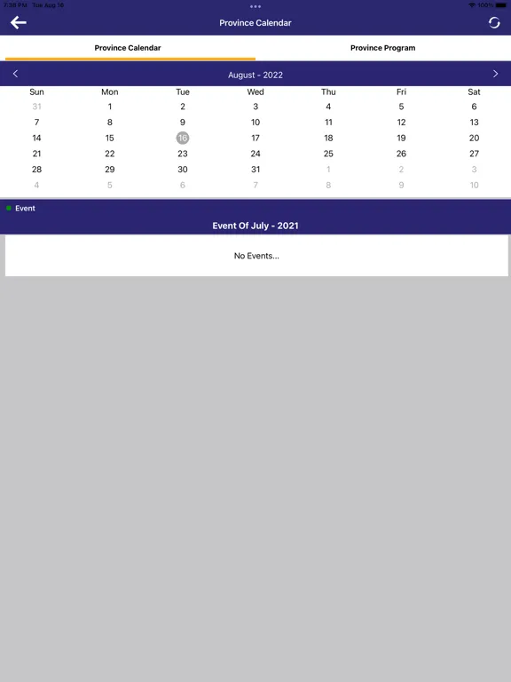 Zrzuty ekranu KHRIST JYOTHI PROVINCE, RAIPUR iPad 