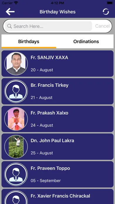 Zrzuty ekranu KHRIST JYOTHI PROVINCE, RAIPUR