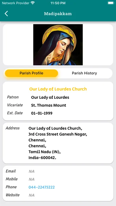 Our Lady of Lourdes Madipakkam應用截圖