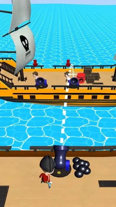 Captain Go 3D 스크린샷