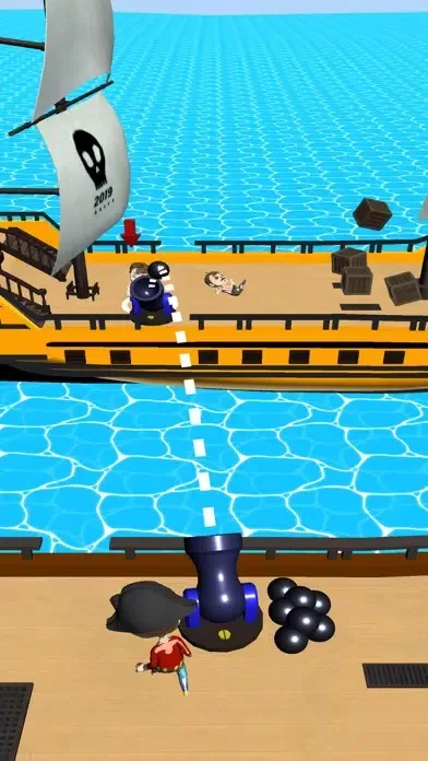 Captain Go 3D 스크린샷