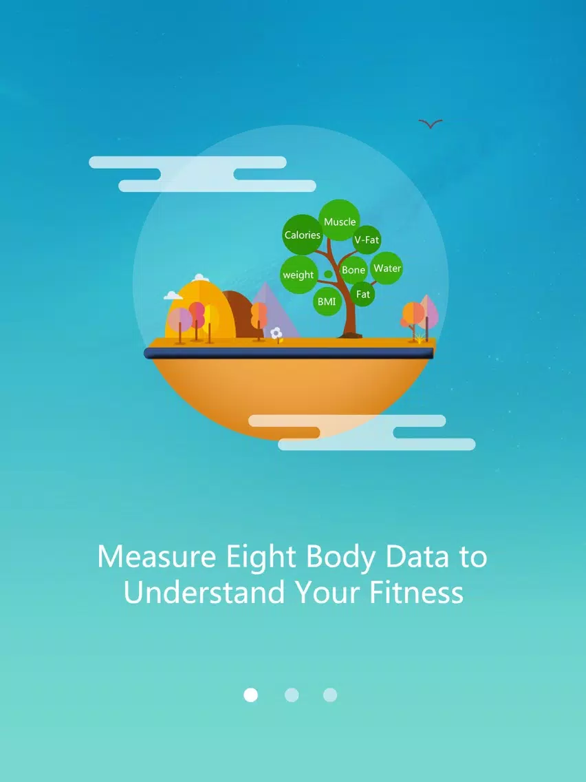 JustFit – Cloud Smart Scale iPad  स्क्रीनशॉट