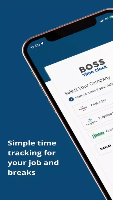 Capturas de pantalla de BOSS Time Clock