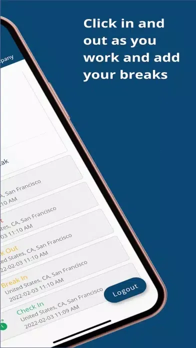 Capturas de pantalla de BOSS Time Clock