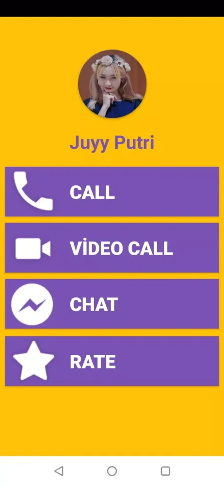 Juy Putri Fake Video Call Chat Screenshots