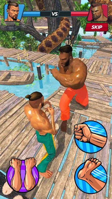 Capturas de tela do Boss Fight.