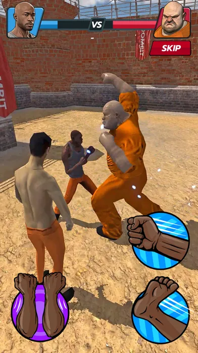 Capturas de tela do Boss Fight.
