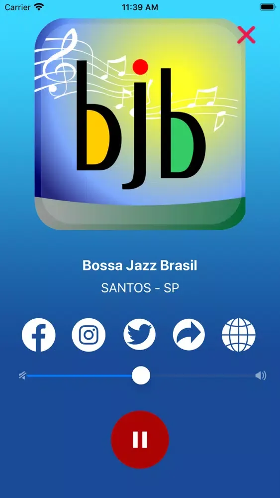 Captures d'écran de Bossa Jazz Brasil Santos