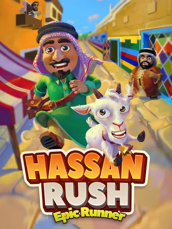 Hassan Rush: Epic Runner iPad  スクリーンショット