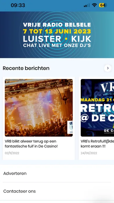 Radio VRB Ekran Görüntüleri