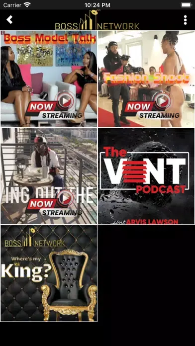 Capturas de pantalla de Boss Nation Network