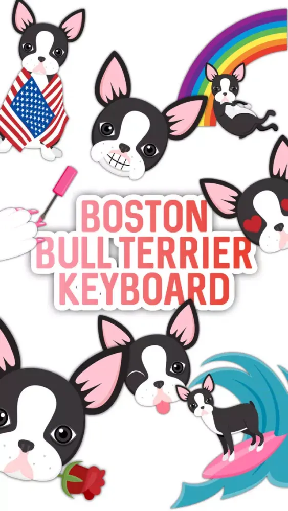 Boston Bull Terrier Keyboard Screenshots