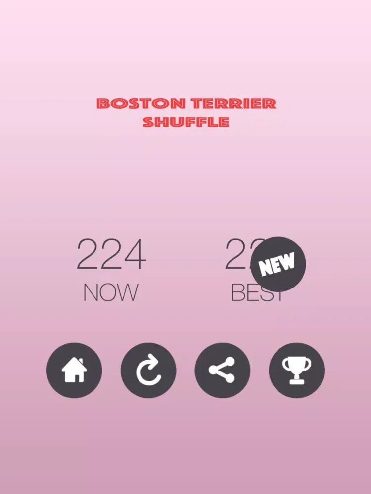 Screenshot di Boston Terrier Shuffle iPad 
