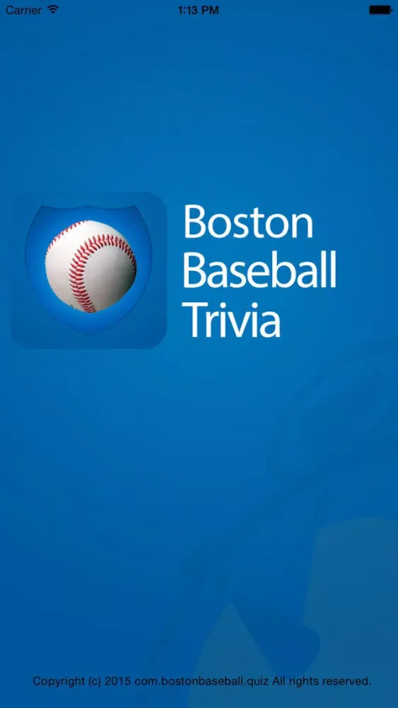 Boston Baseball Trivia سکرین شاٹس