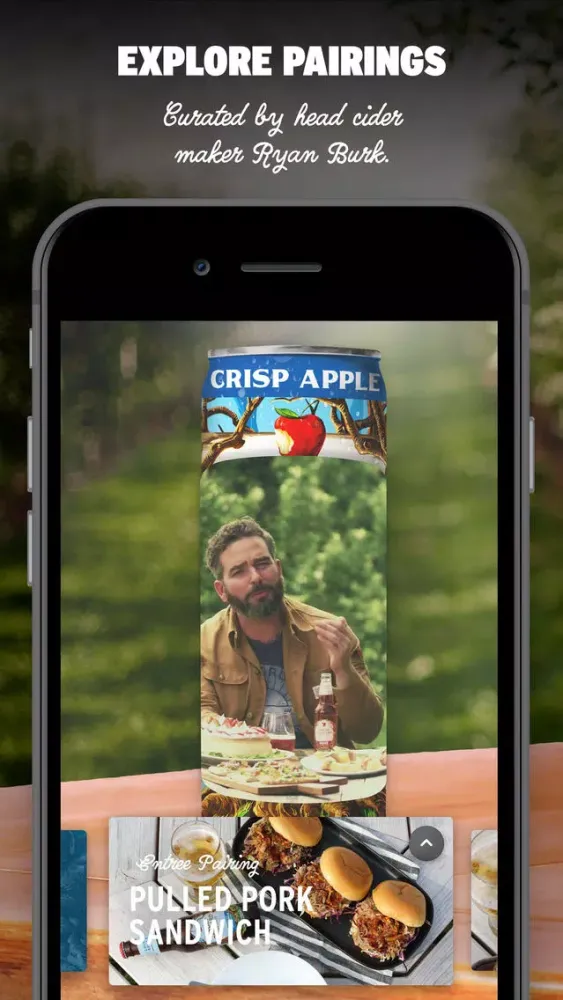 Tangkapan layar Angry Orchard Cider & Food