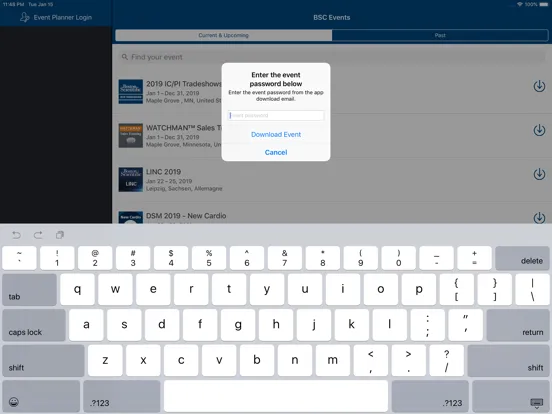 تصاویر Boston Scientific Events iPad 