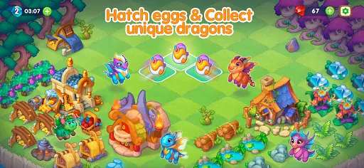 صور Dragon Magic: Merge Land