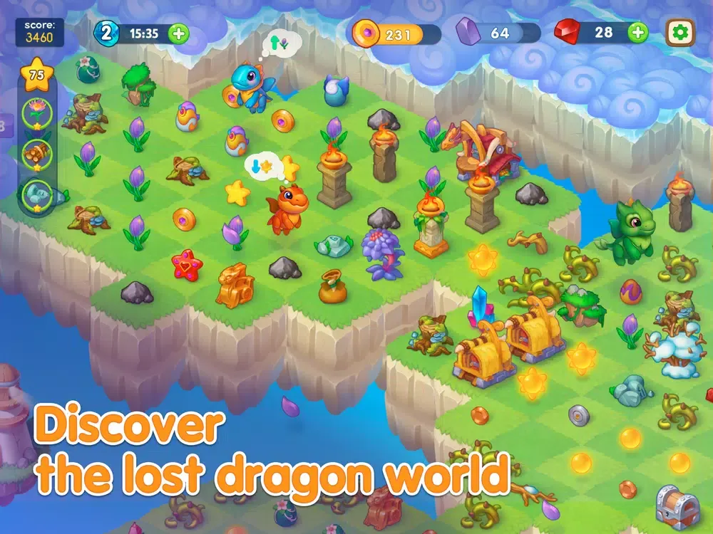 Dragon Magic - Merge games iPad  سکرین شاٹس