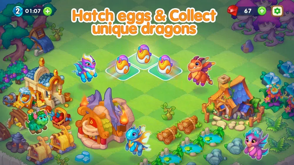 Dragon Magic - Merge games سکرین شاٹس