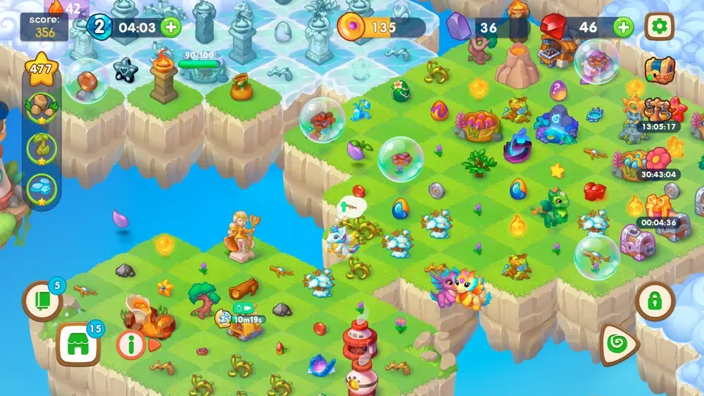 Dragon Magic - Merge games سکرین شاٹس